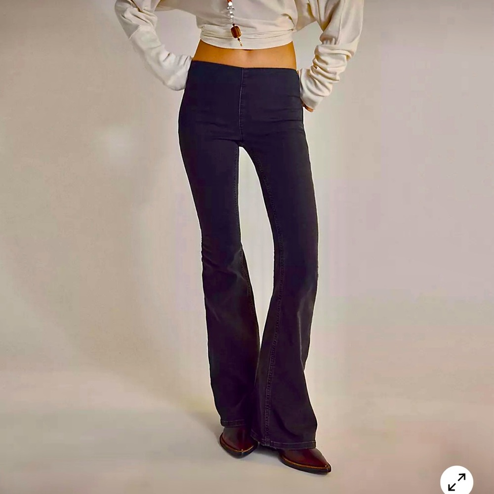 We The Free Black Corduroy Pants size 25 short